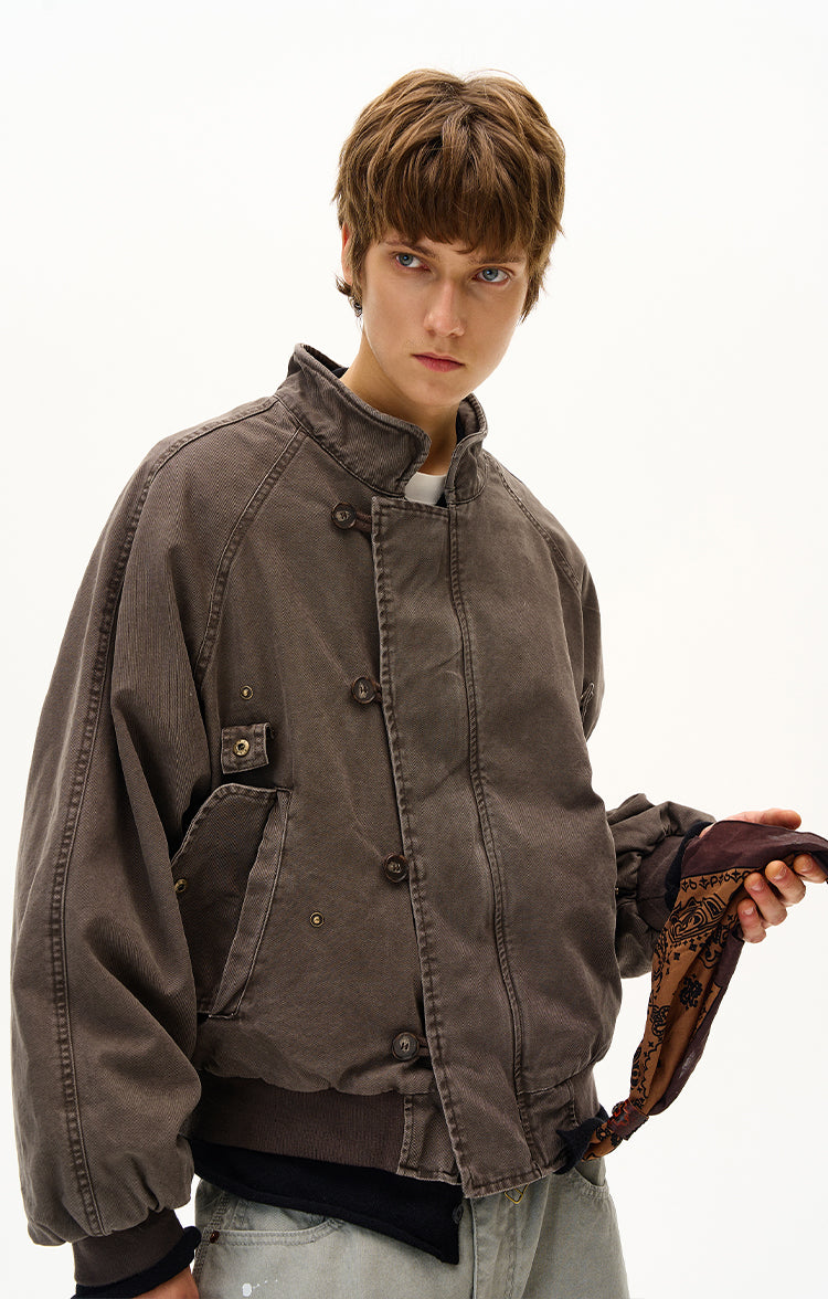 Wash-processed Work Jacket