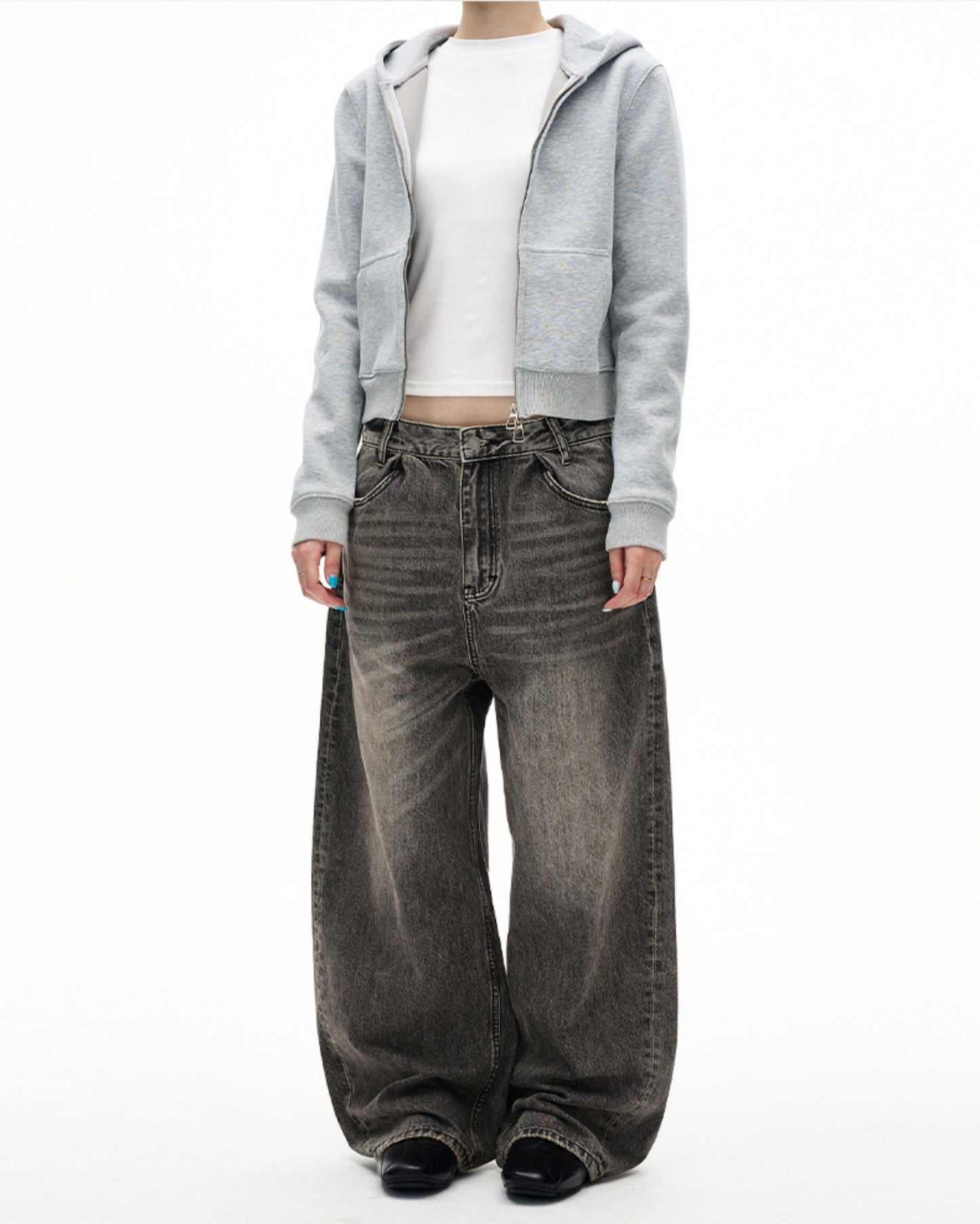 Retro-Washed Old Smitter Jeans