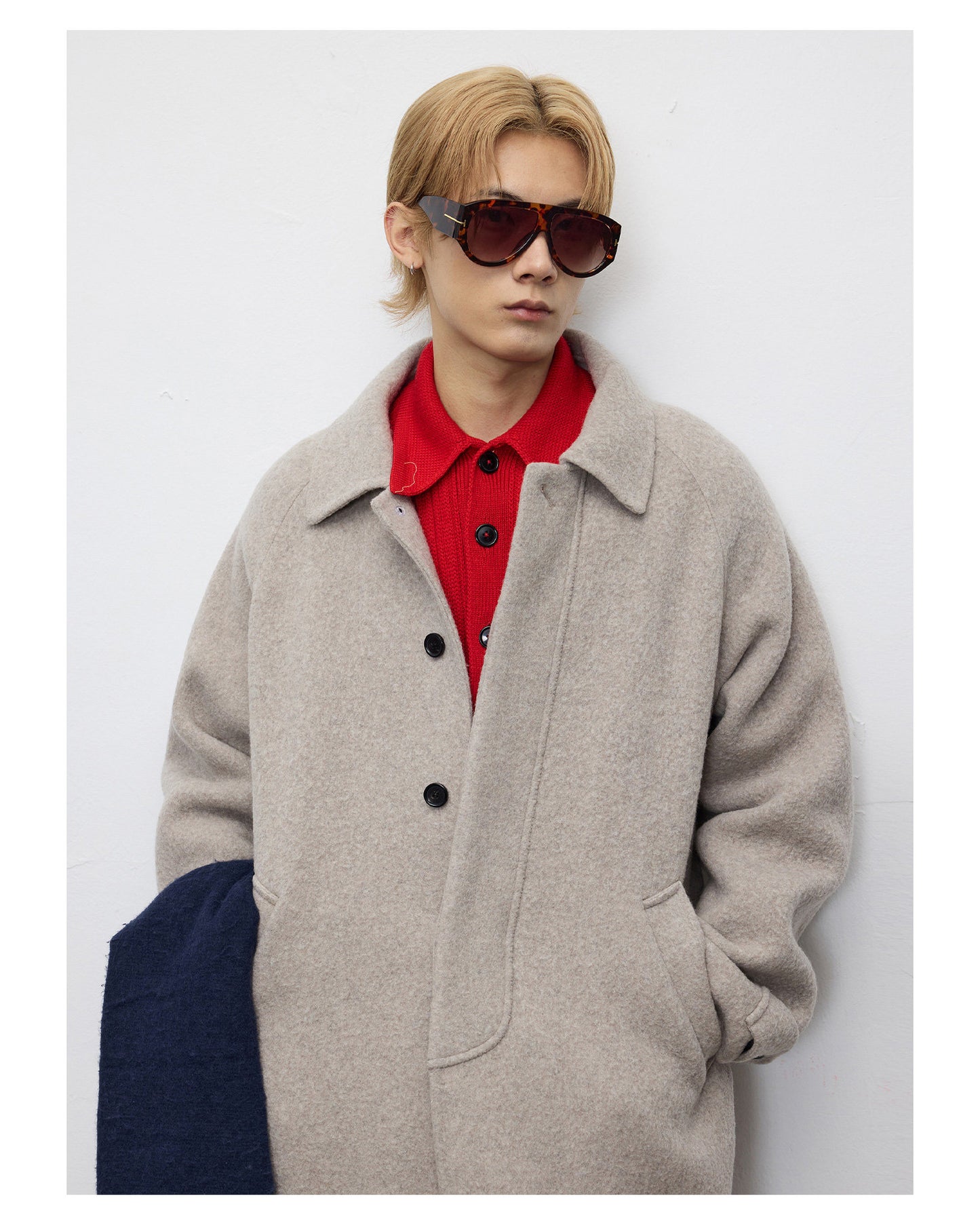 Wool Mid-Length Coat