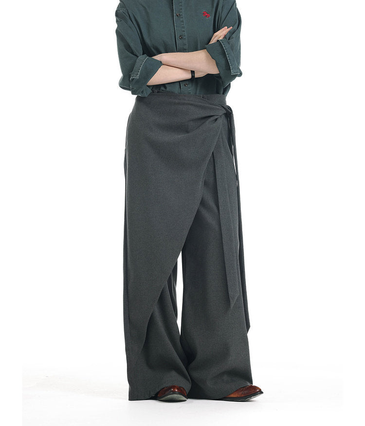 Relaxed Wide-Leg Pants