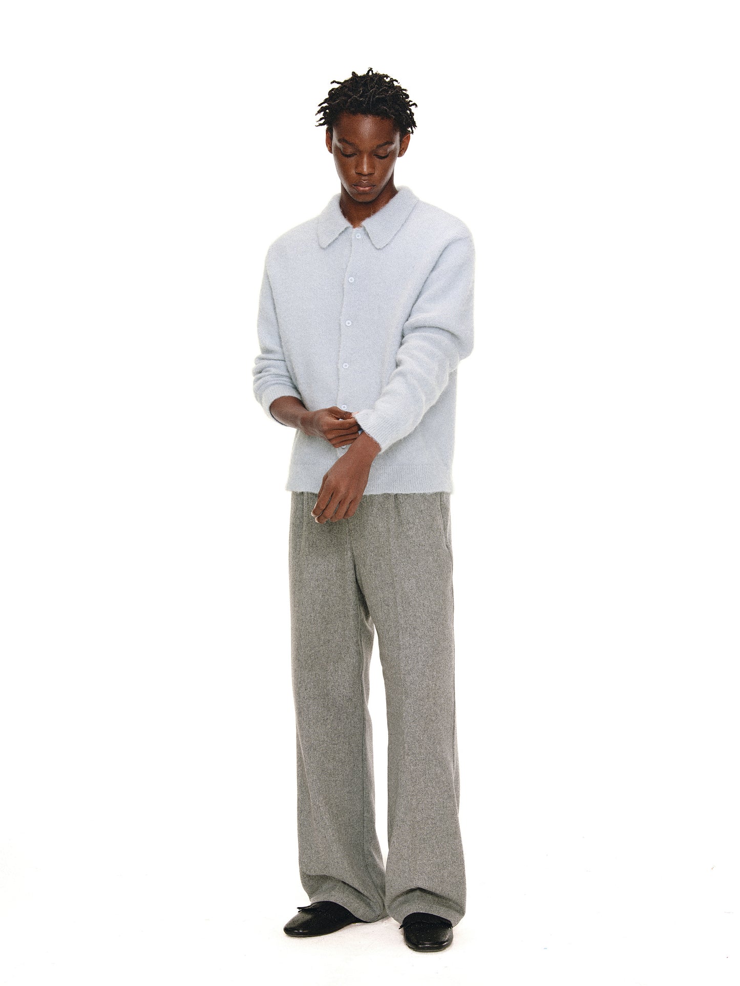 100% Wool Casual Pants