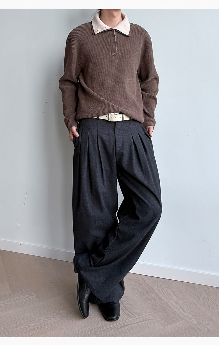 Loose Straight Casual Pants