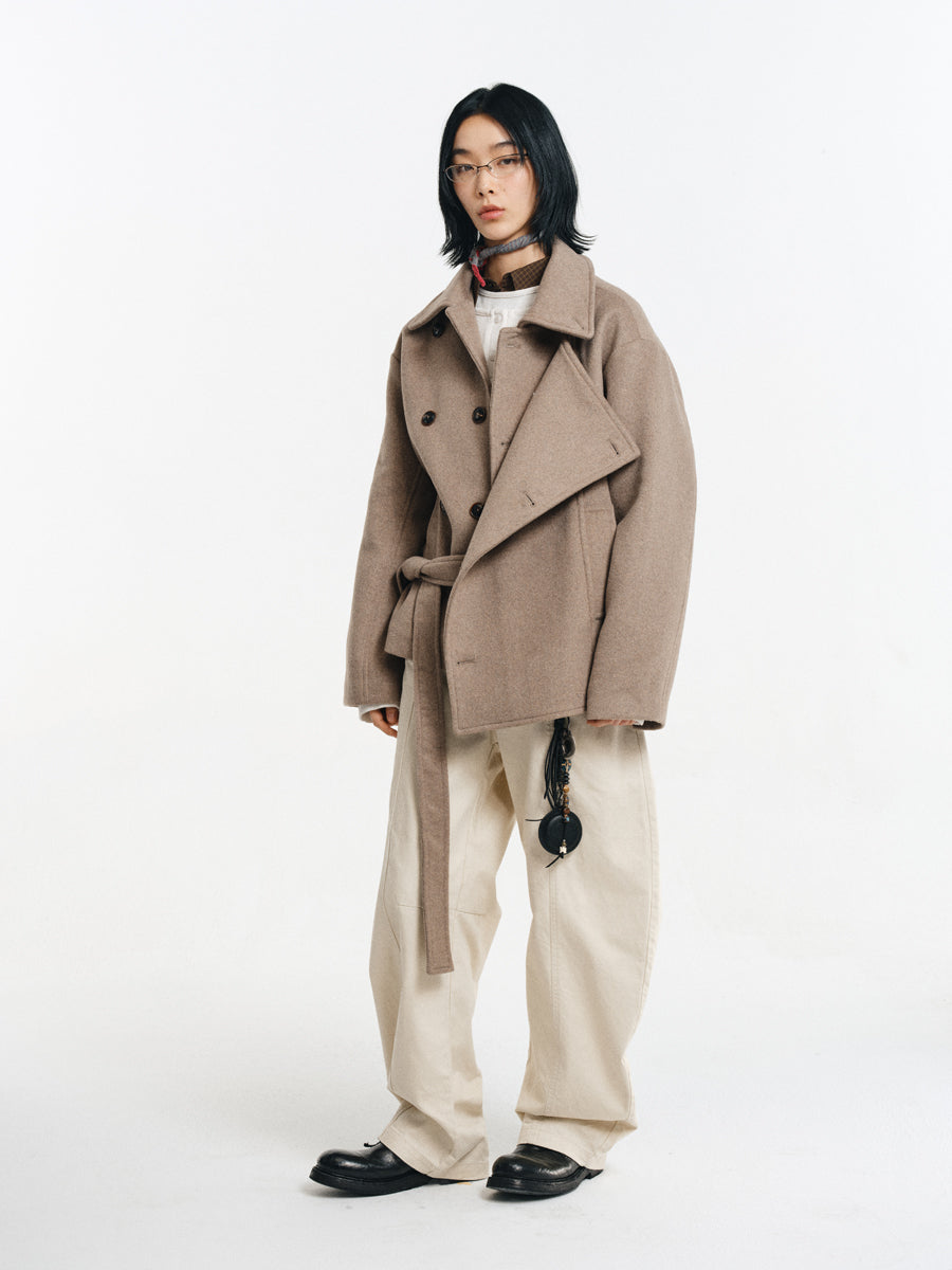 Sheep Wool Overcoat