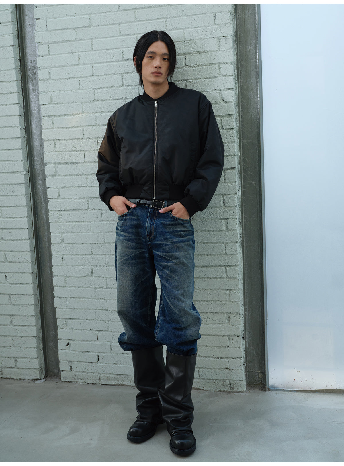 Pleated Cotton Jacket