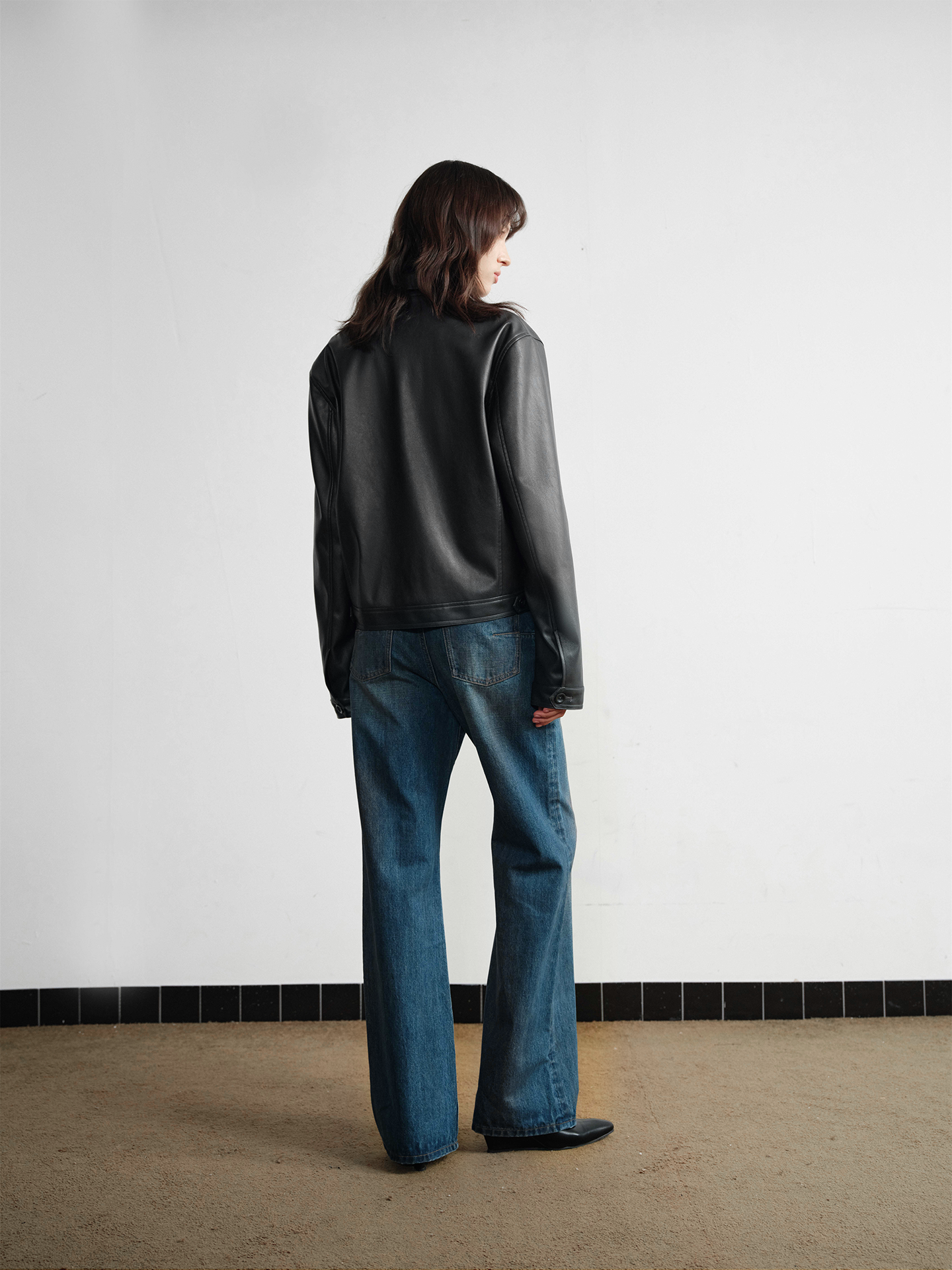 Flat Short Wide Jacket