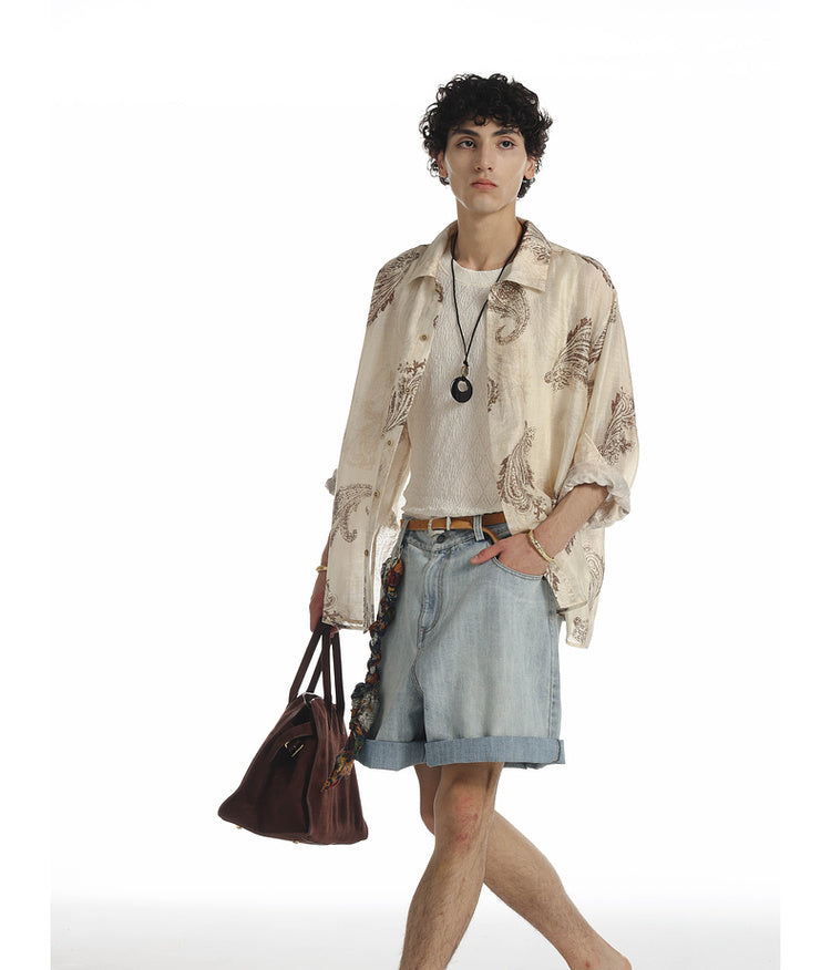 Vintage paisley shirt