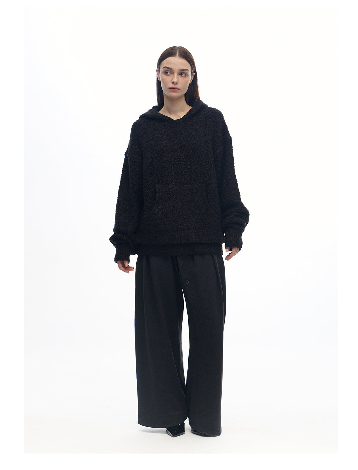 Wool Terry Yarn Parka