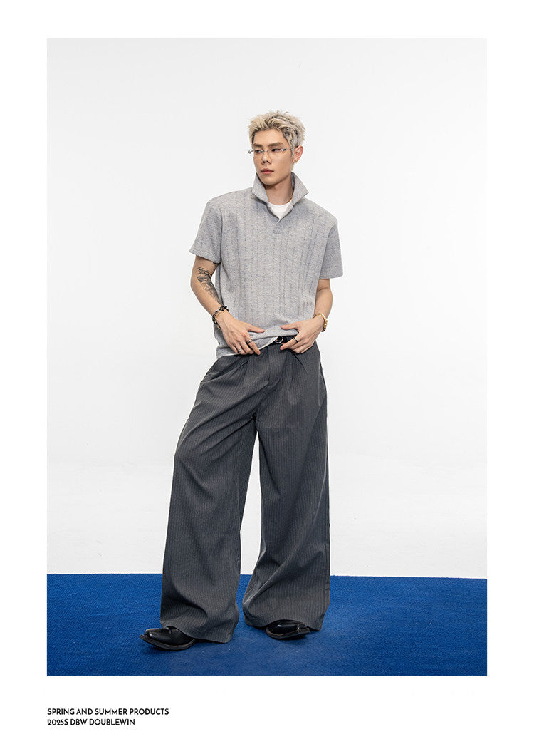 Faux Two-Piece Polo Shirt