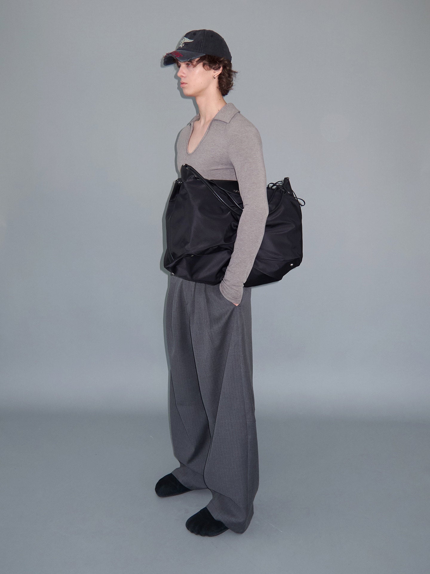 Small-Sized U-Neck T-Shirt