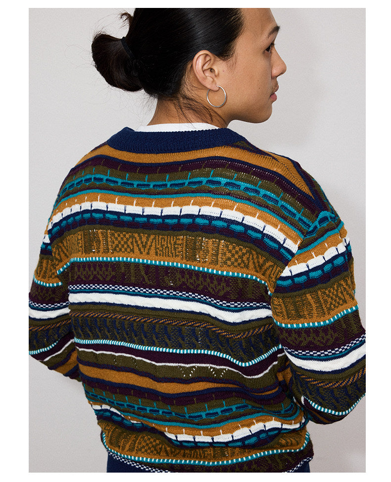 Ethnic Pullover Sweater