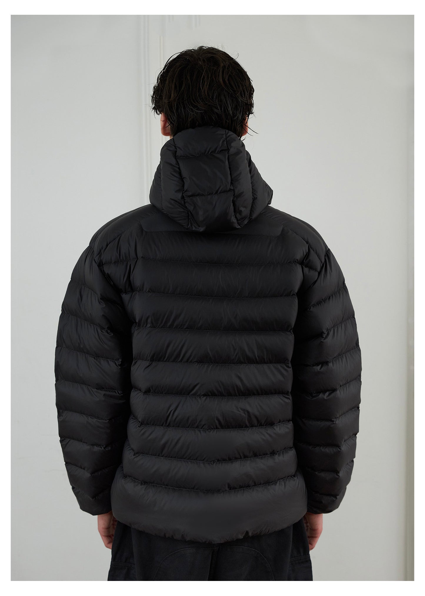 Lightweight Hooded Down Jacket