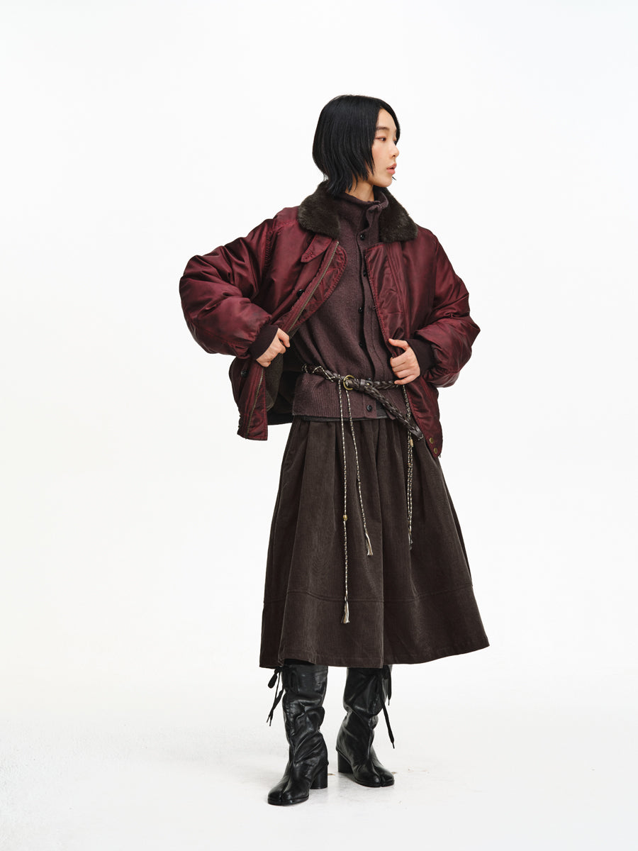 Fur Collar Cotton Jacket