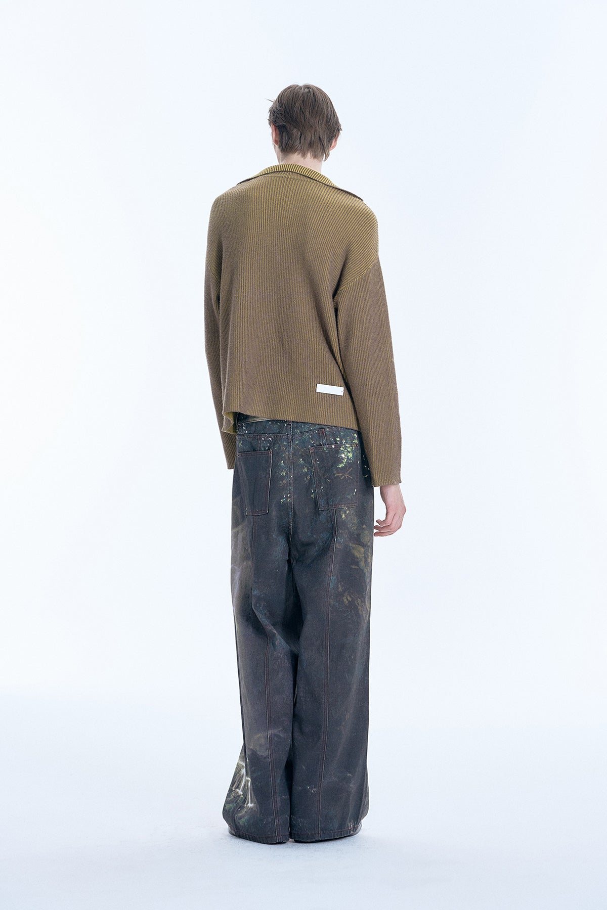 Embroidery Mixed Color Sweater