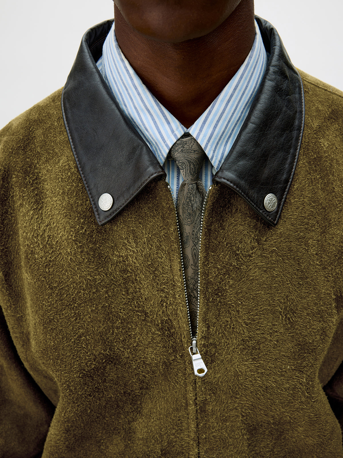 Suede Sheepskin Jacket