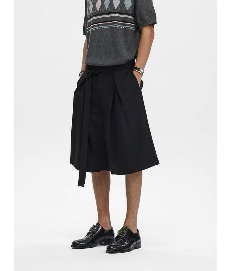 3D-Shirred Shorts