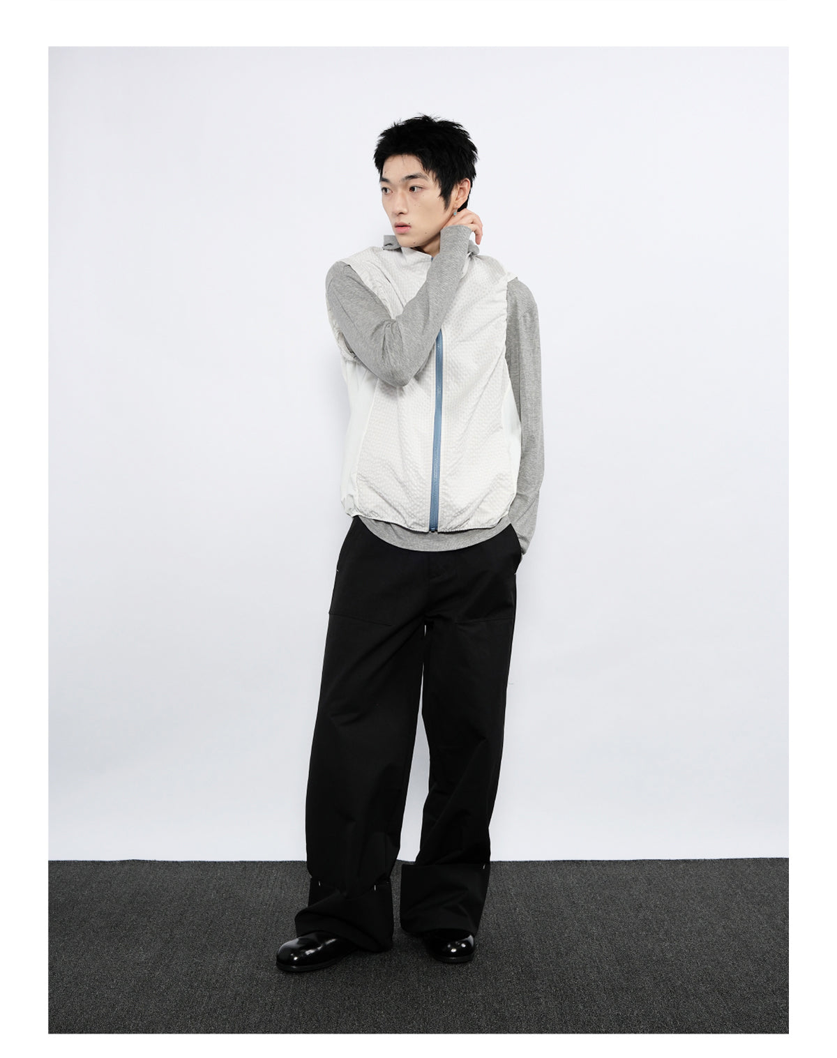 Stand Collar Casual Vest