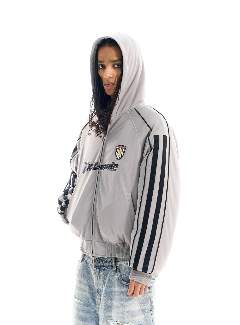 Badge Embroidery Cotton Jacket