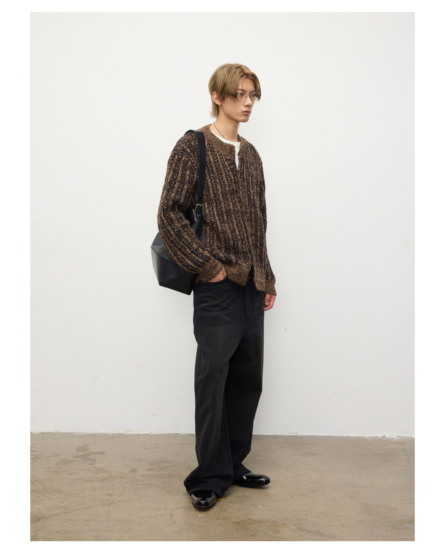 Snowflake Chunky Knit Cardigan