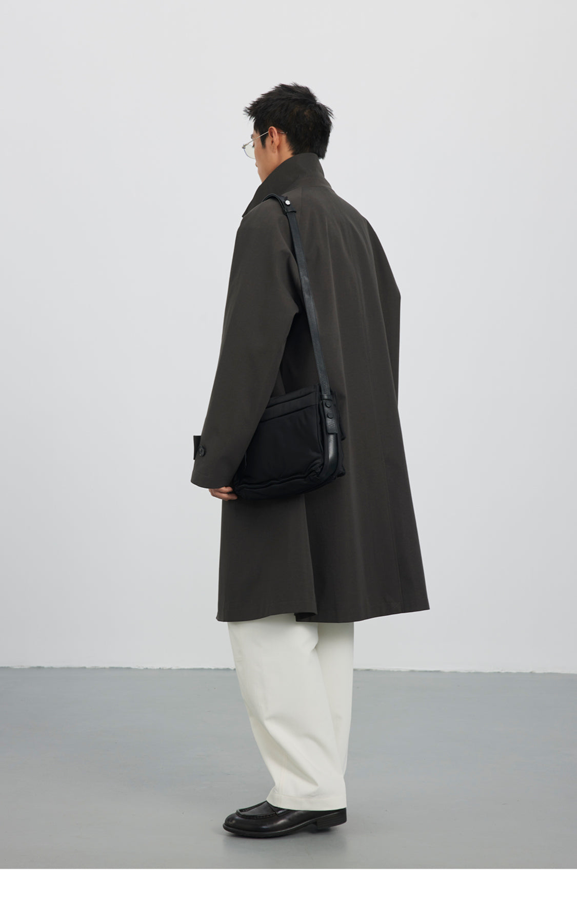 High-end mid-length coat