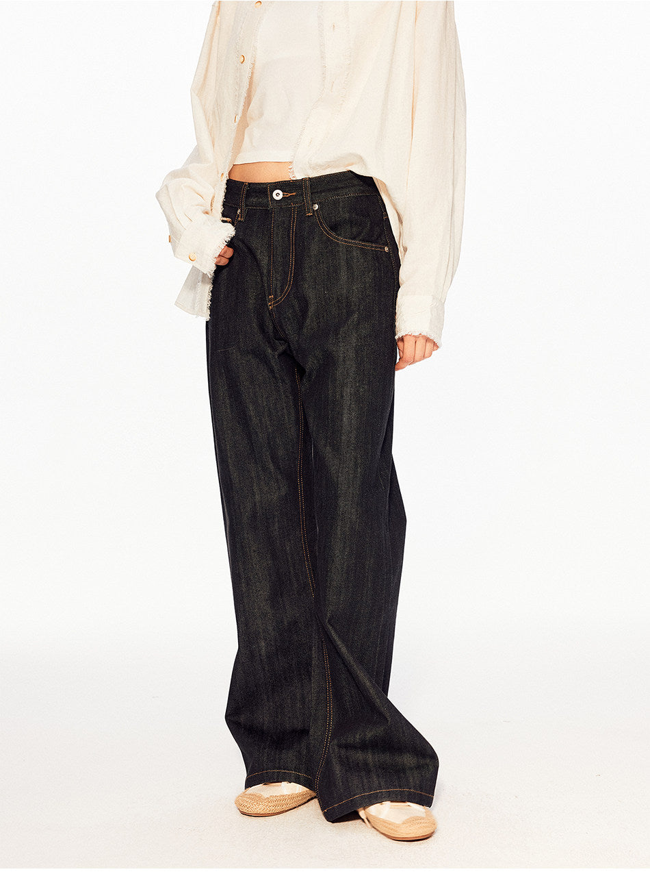 Casual Straight-Leg Jeans