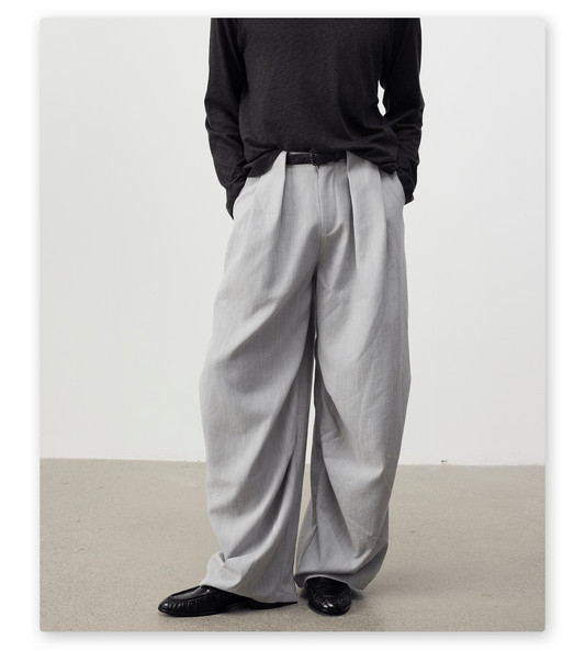 Wide Straight Casual Pants