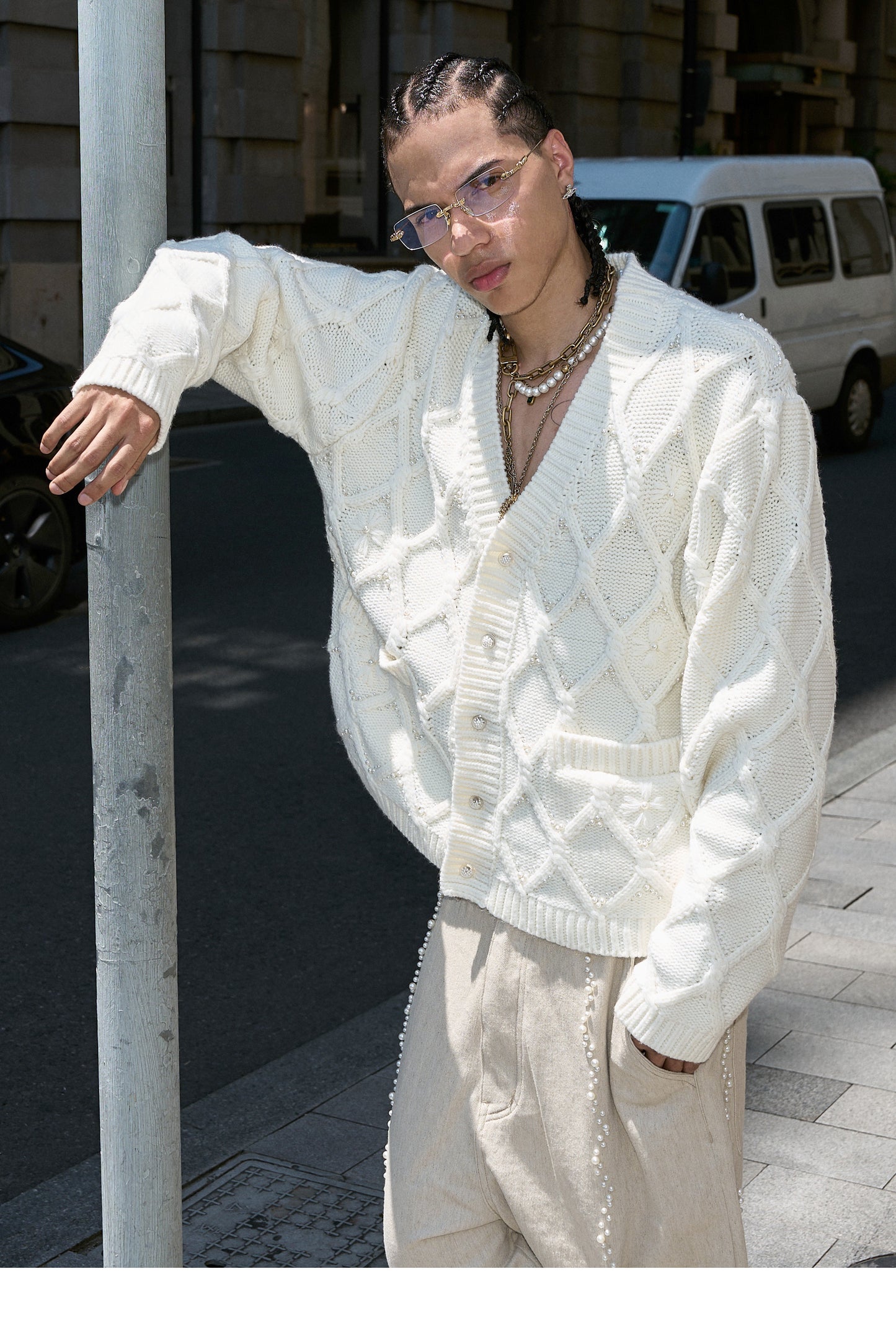 Lazy Loose Knit Cardigan