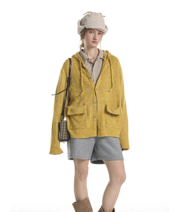All-Season Hooded Cardigan