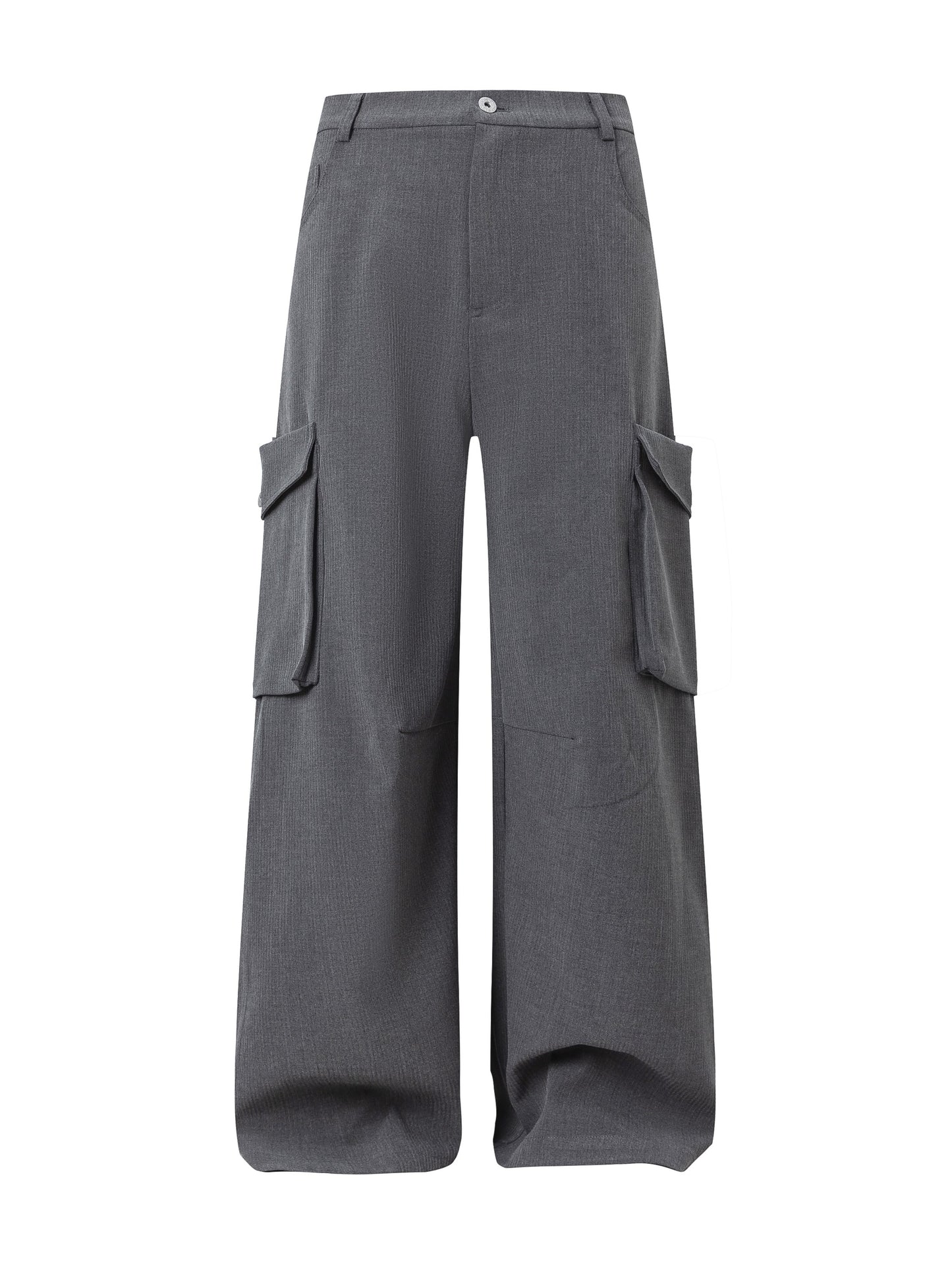 Textured Pocket Cargo Pants