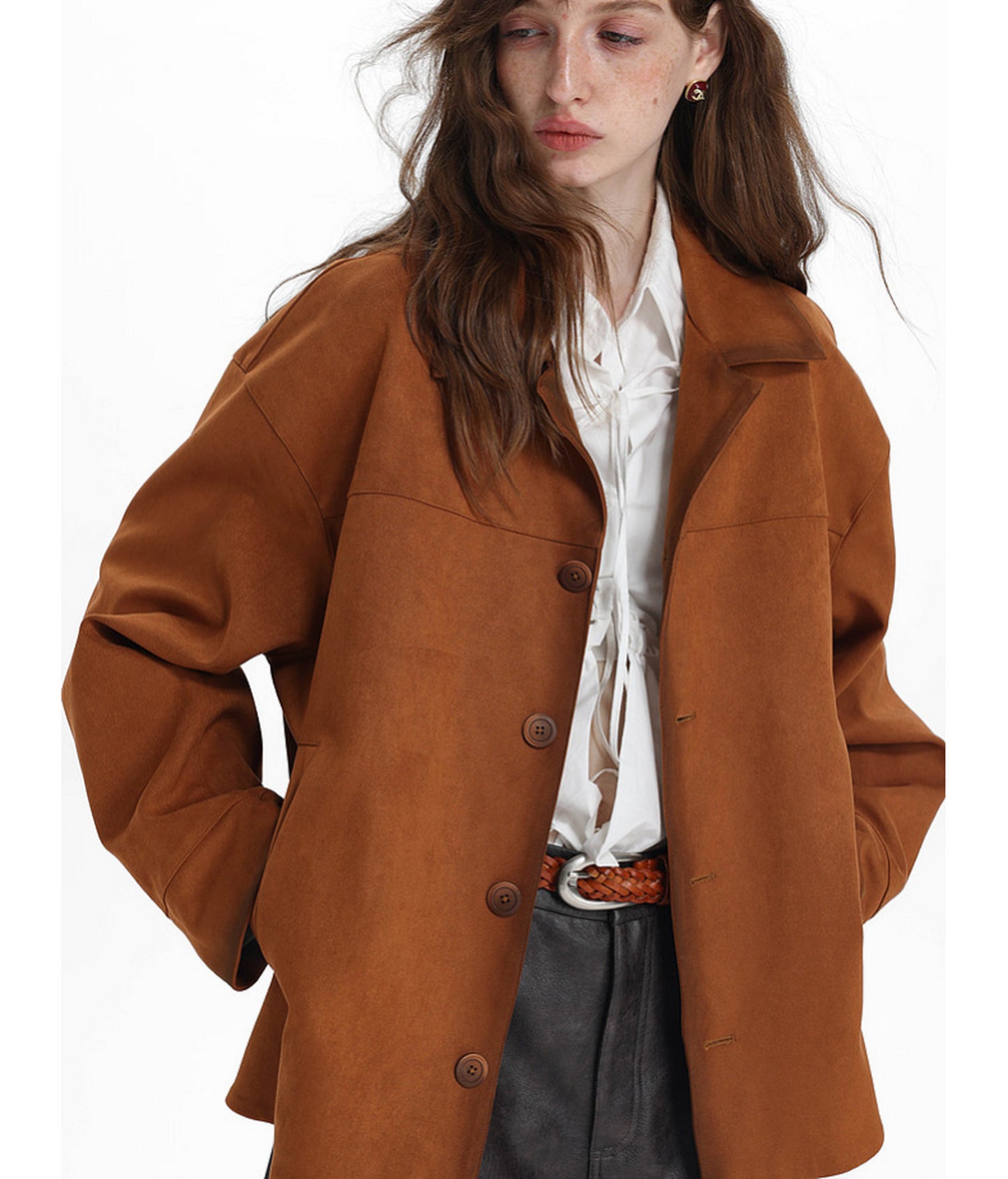 Suede Short Jacket