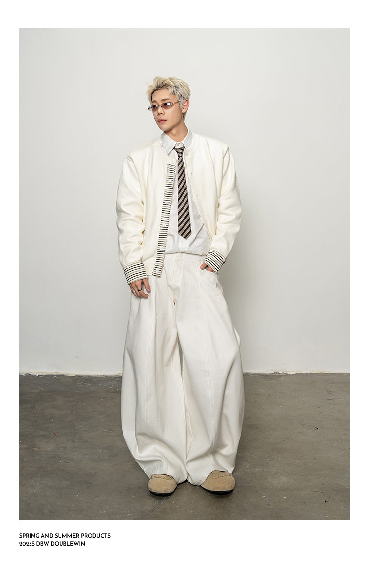 Striped Stitch Cardigan