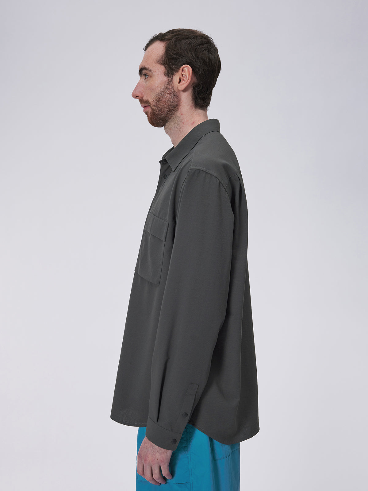 UV-cut wrinkle-resistant shirt