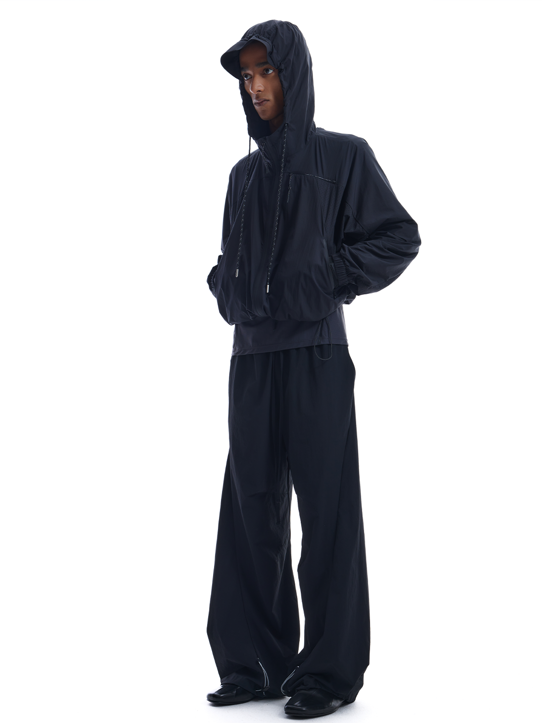 Oversized Hooded Sun Protection Jacket