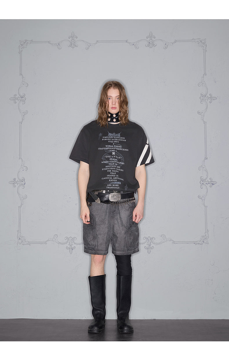 Three-dimensional pockets Casual shorts