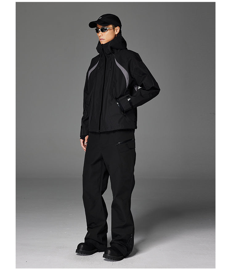 Contrast Color Jacket