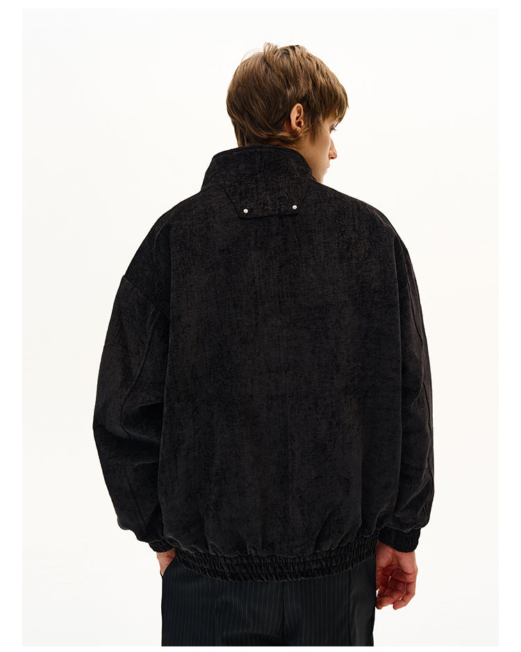 Imitation Suede Jacket