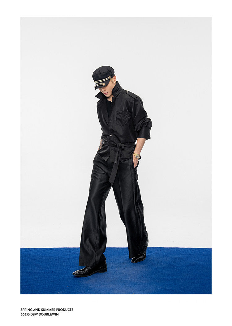 Loose Wide-Leg Casual Pants