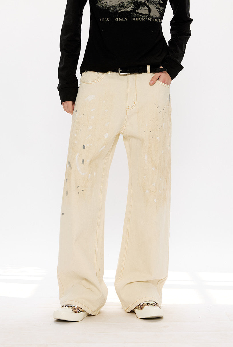 Loose-Fit Straight-Leg Jeans