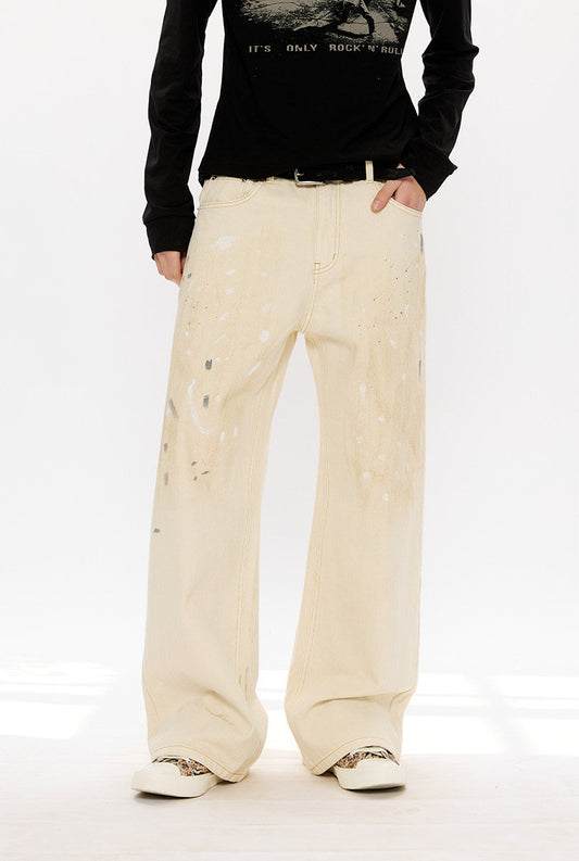 Loose-Fit Straight-Leg Jeans