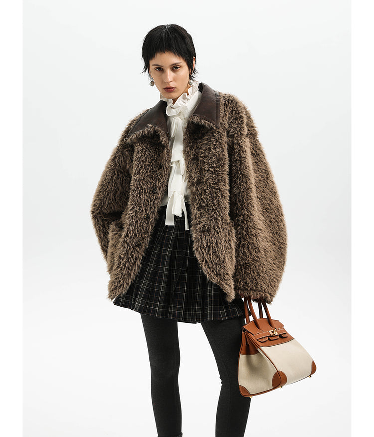 Reversible Faux Fur Jacket