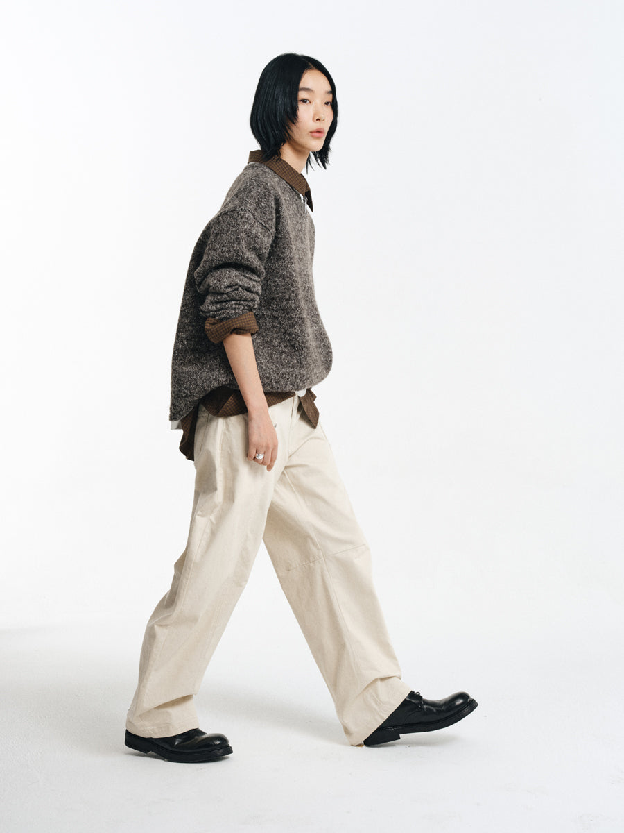 Cotton Rivet Casual Pants