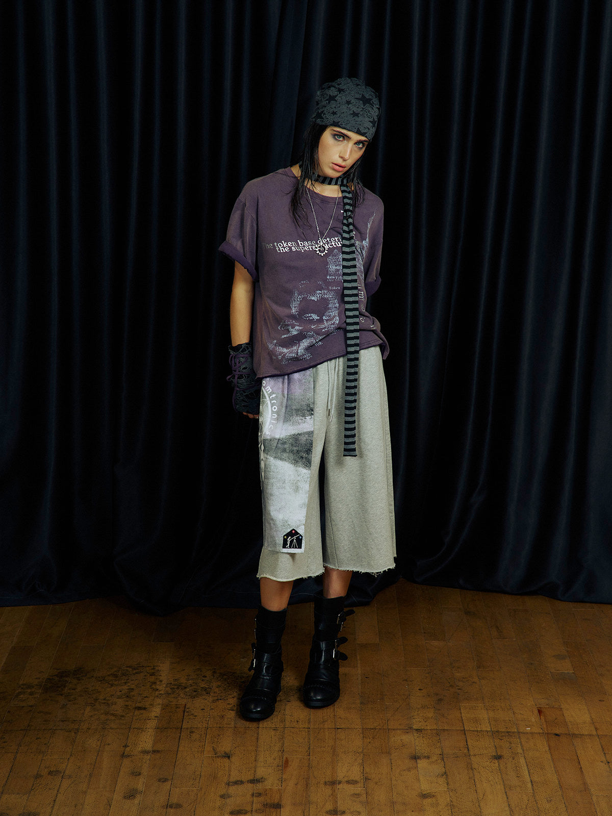 Drawstring Waist Shorts