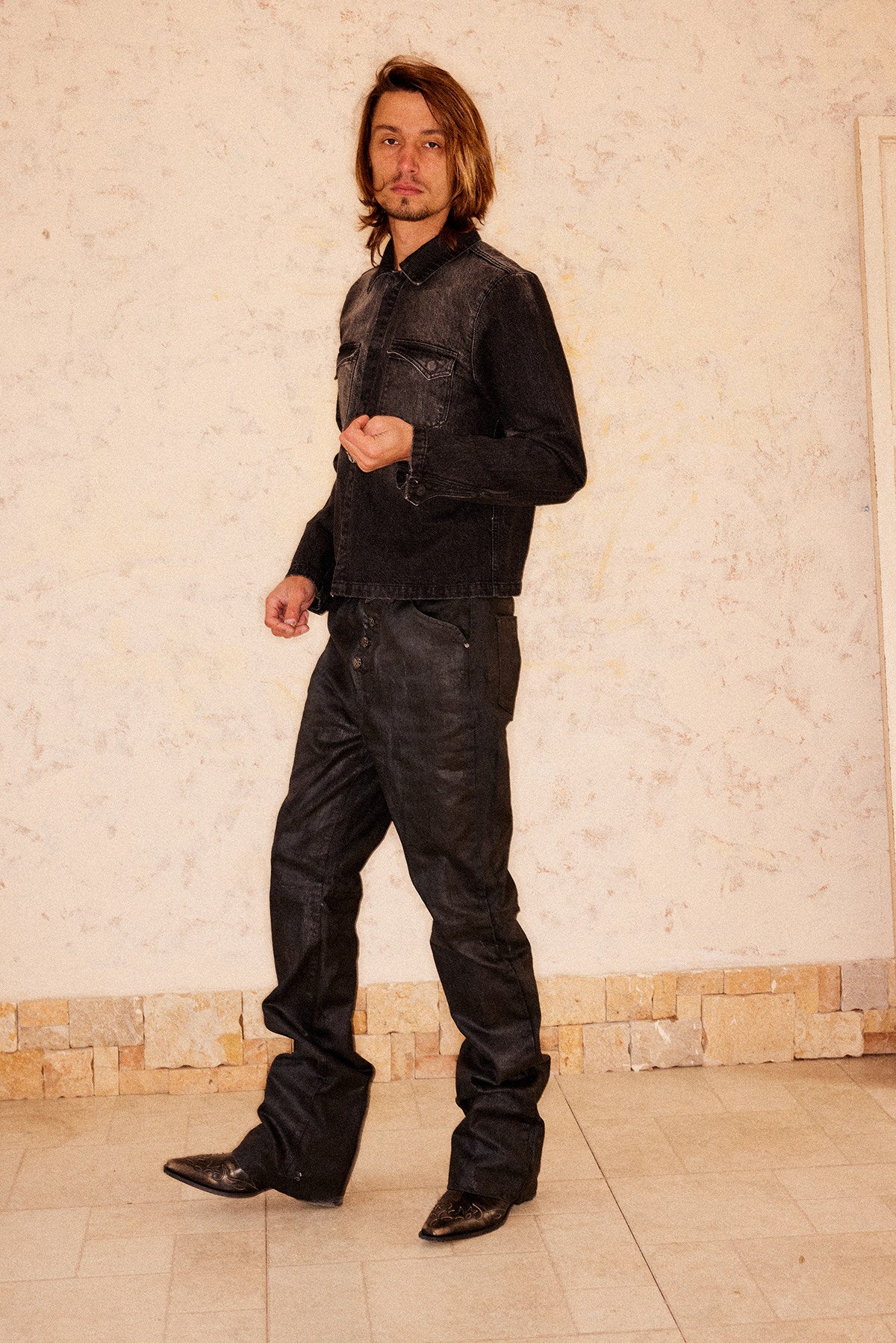 Vintage Slim Fit Denim Jacket