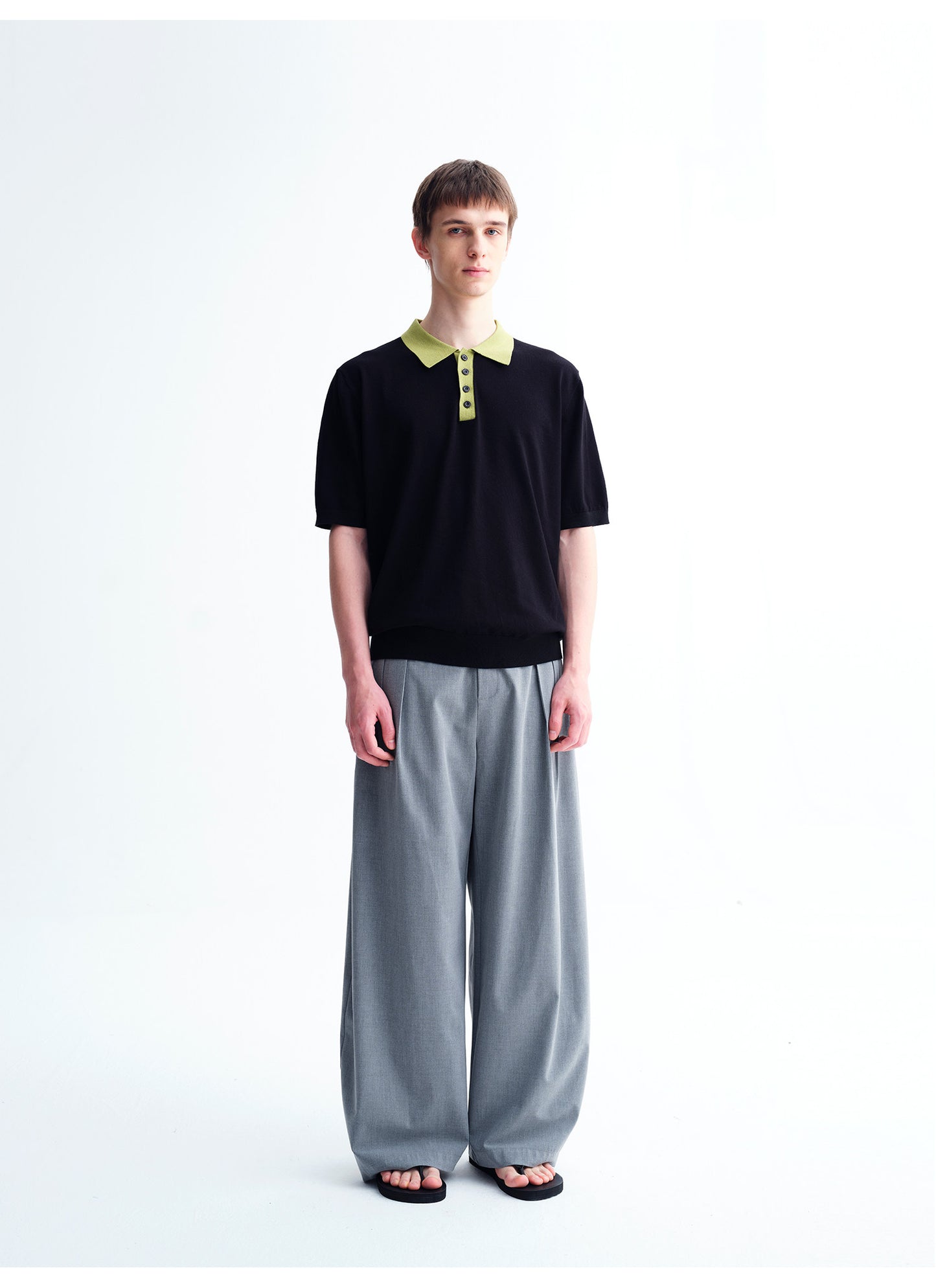Cool High-Waisted Wide-Leg Pants