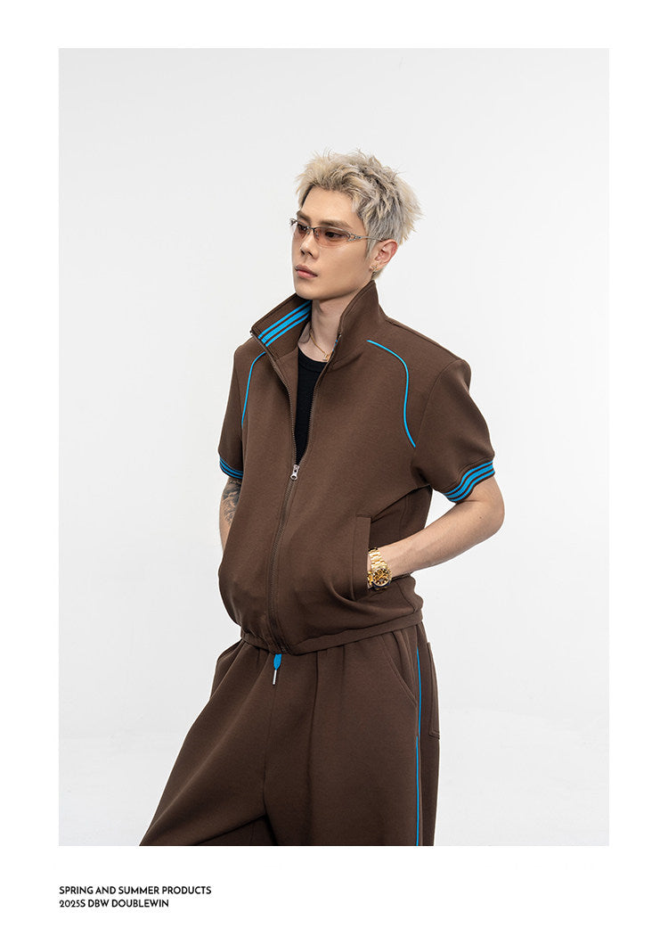 Relaxed Casual Jacket Set