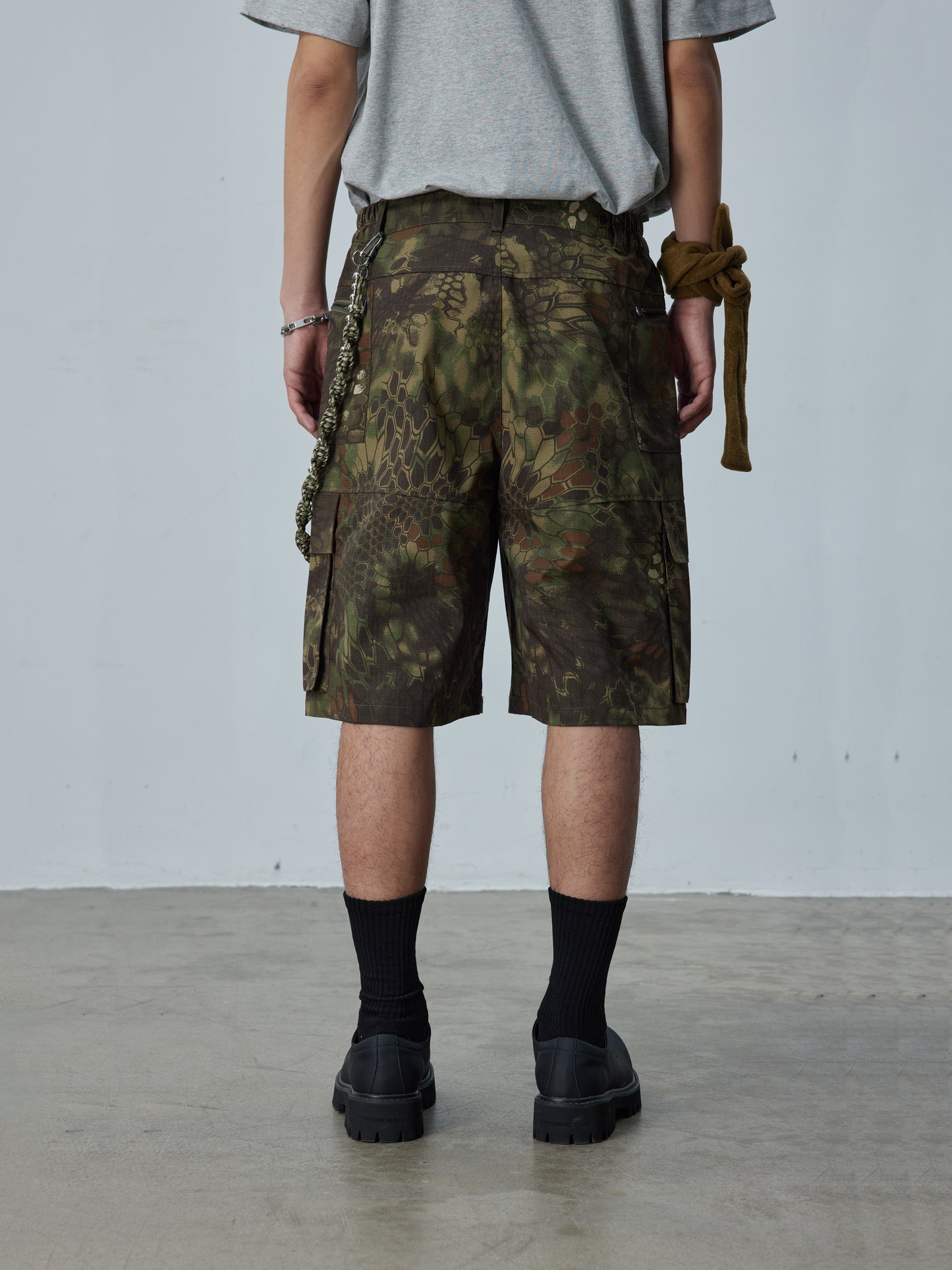 Camouflage Cargo Shorts