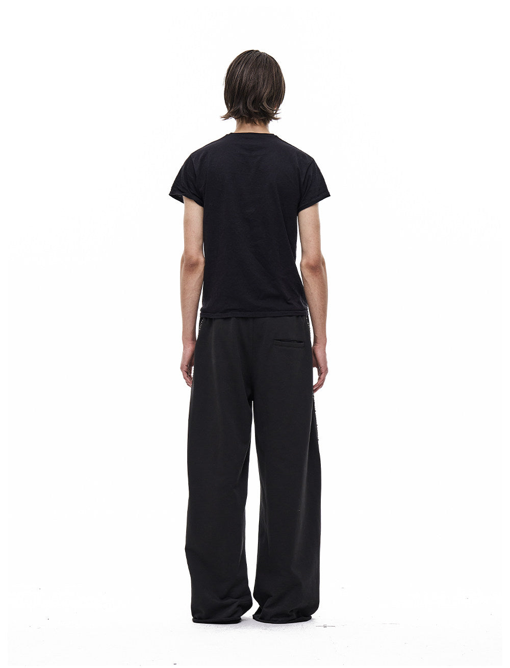 Vintage Beaded Embroidered Sweatpants