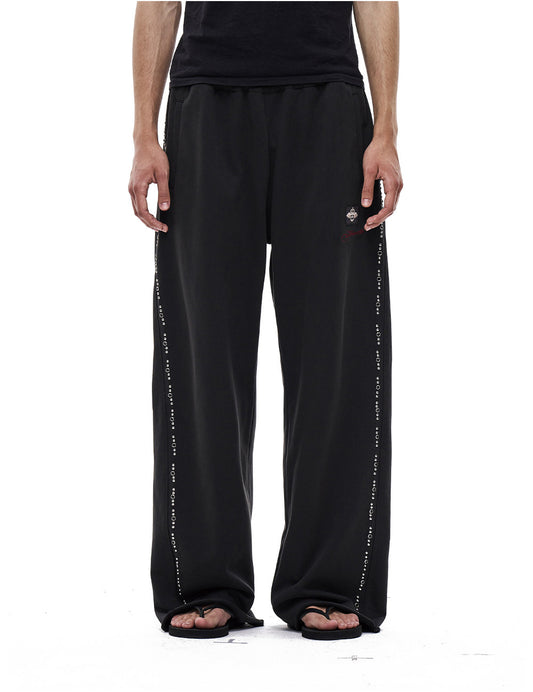 Vintage Beaded Embroidered Sweatpants