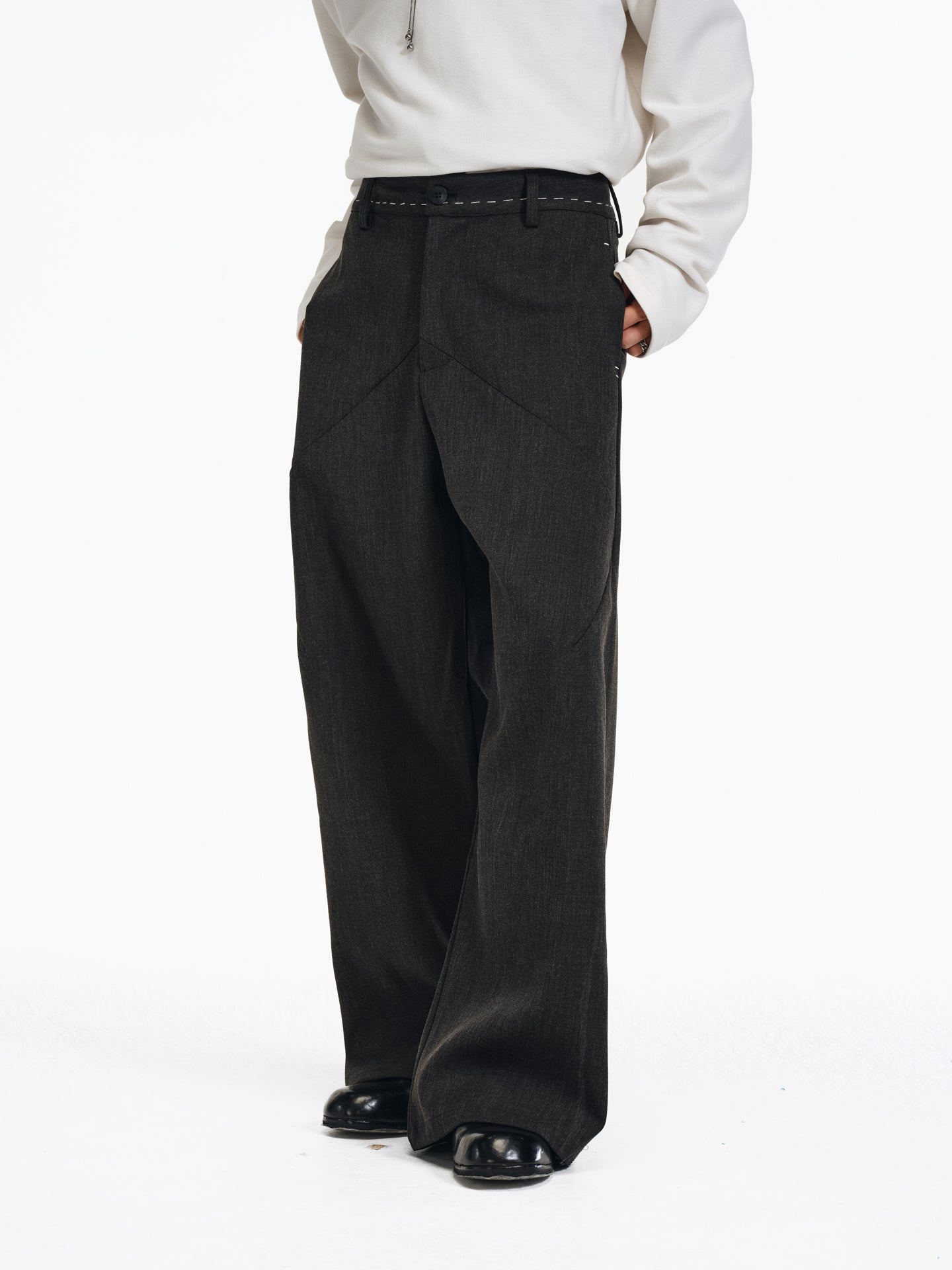 A-line casual pants