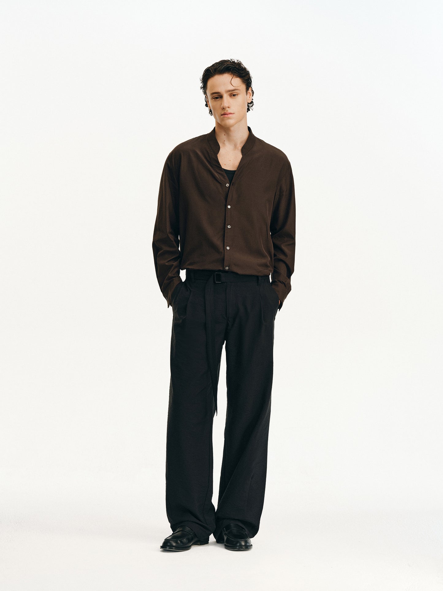 Dry Silk Casual Pants