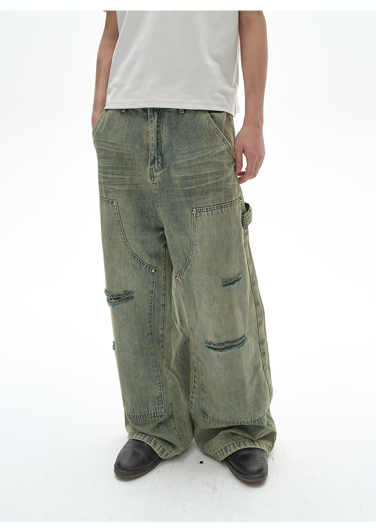 Mad Denim Straight Jeans